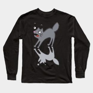 Scaredy Cat Long Sleeve T-Shirt